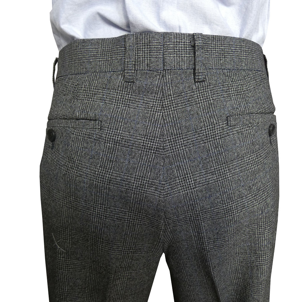 スラックス メンズ 秋冬春 ノータック パンツ ソフトサーモ