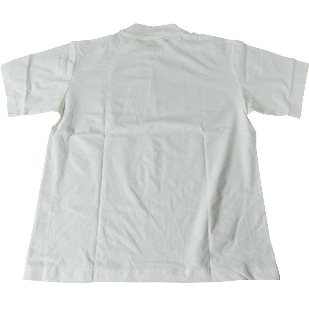 インサート(INSERT) メンズ 半袖 ジャケットインナーTシャツ  メッシュ 白 ホワイト 8002　L