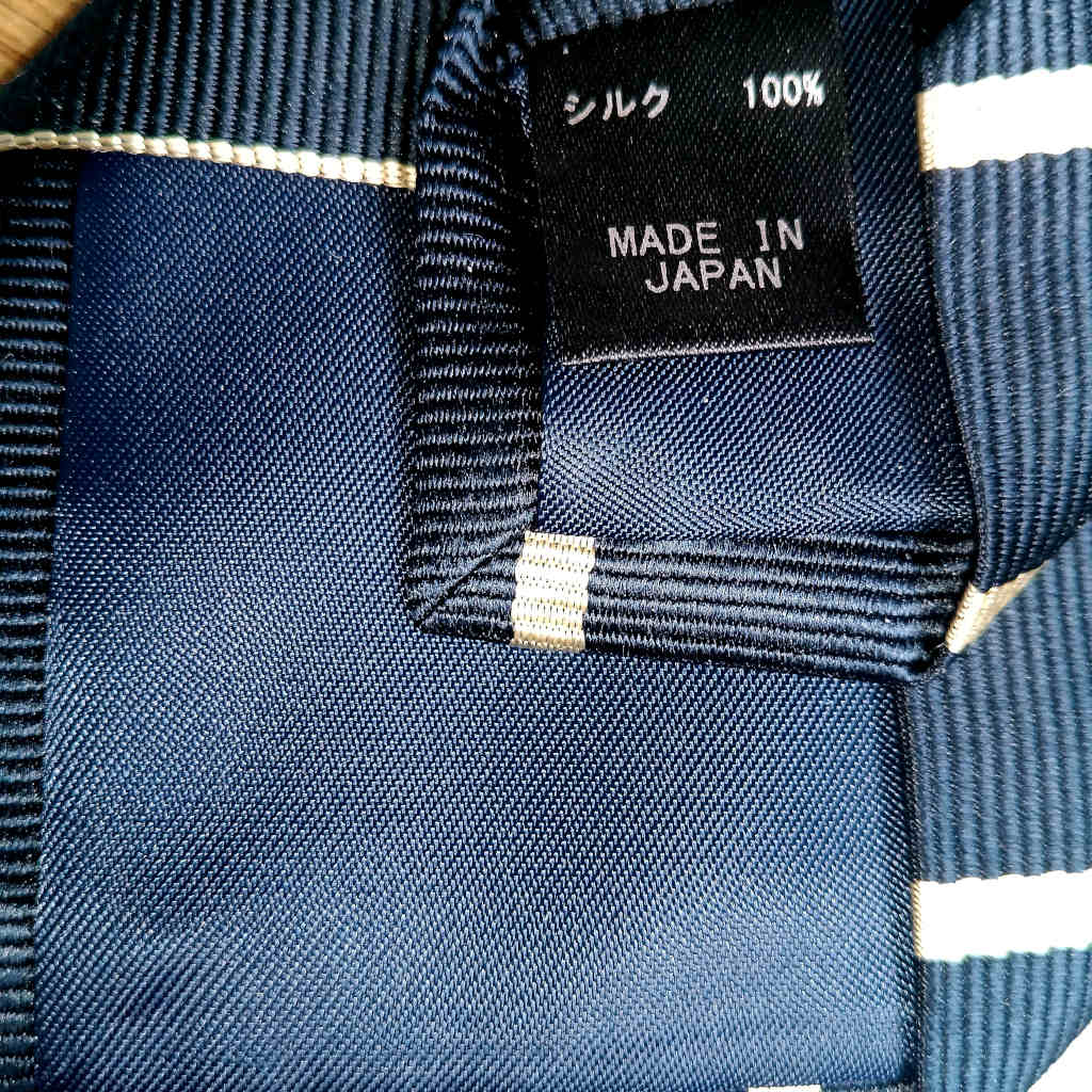 ケントアベニュー(Kent Ave) レジメンタルタイ ネクタイ メンズ ビジネス おしゃれ ギフト 人気 シルク100％ イエロー×ネイビー ktr1