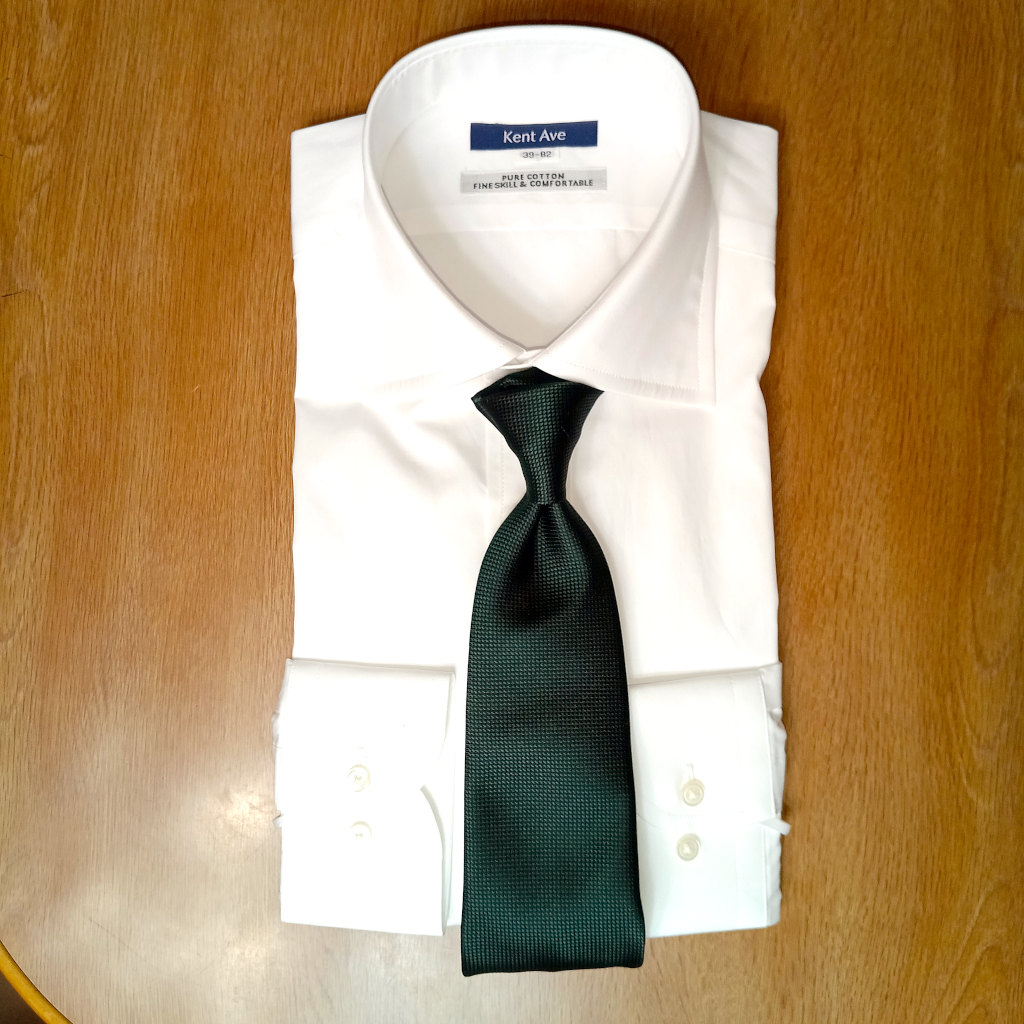 ケントアベニュー(Kent Ave) ソリッドタイ ネクタイ メンズ ビジネス おしゃれ ギフト 人気 シルク100％ シプレ グリーン ktm1