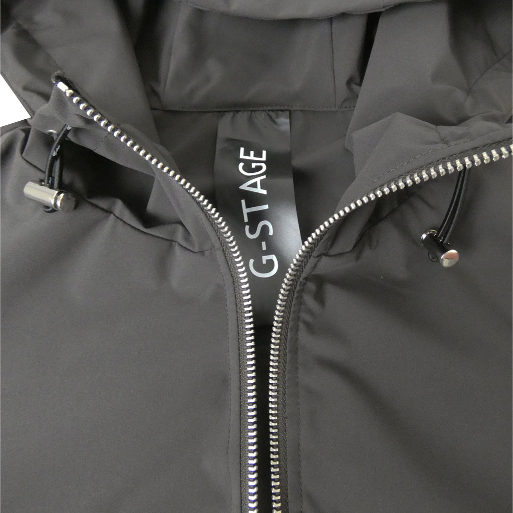 G-stage フーデッドパーカー SOLOTEX メンズ ブルゾン チャコールグレー 3007  L