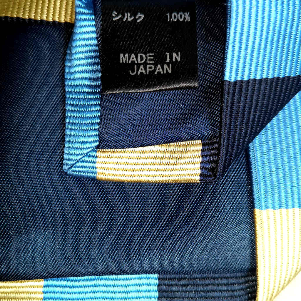 ケントアベニュー(Kent Ave) レジメンタルタイ ネクタイ メンズ ビジネス おしゃれ ギフト 人気 シルク100％ イエロー×ネイビー×サックスブルー kt3r1