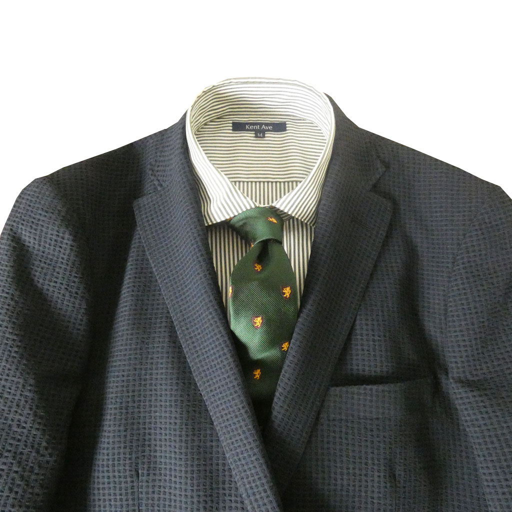 【お取り寄せ商品】 ダディコスタ(Dady Costa) 春夏 2つボタン  メッシュ調 アンコンジャケット メンズ ネイビー 2113   AB5 AB6 AB7