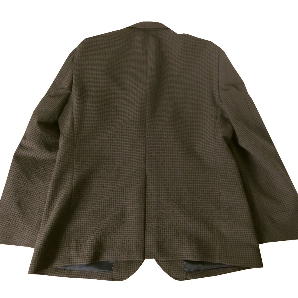 【お取り寄せ商品】 ダディコスタ(Dady Costa) 春夏 2つボタン  メッシュ調 アンコンジャケット メンズ ブラウン 2133   BB5 BB6 BB7