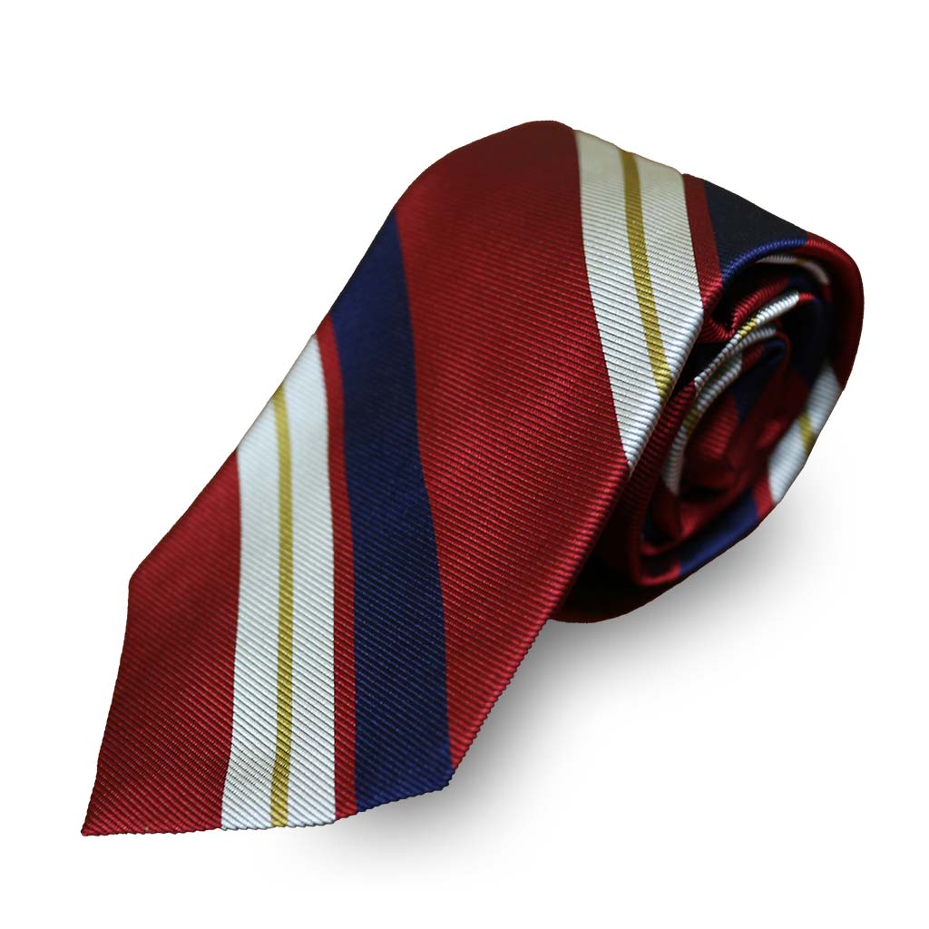 J.PRESS(ジェイプレス) レジメンタル ネクタイ ツイルストライプコレクション レッド系 0110