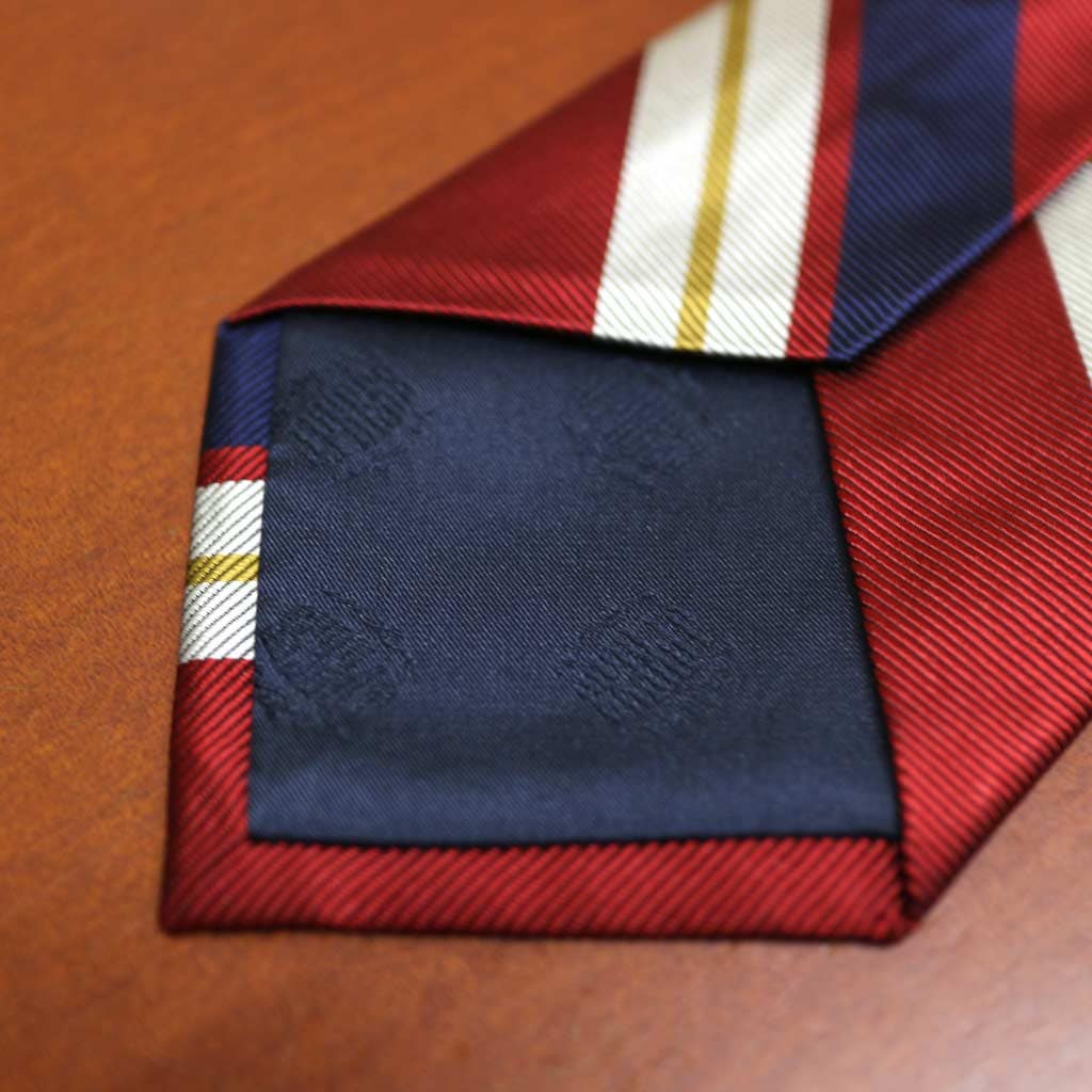 J.PRESS(ジェイプレス) レジメンタル ネクタイ ツイルストライプコレクション レッド系 0110