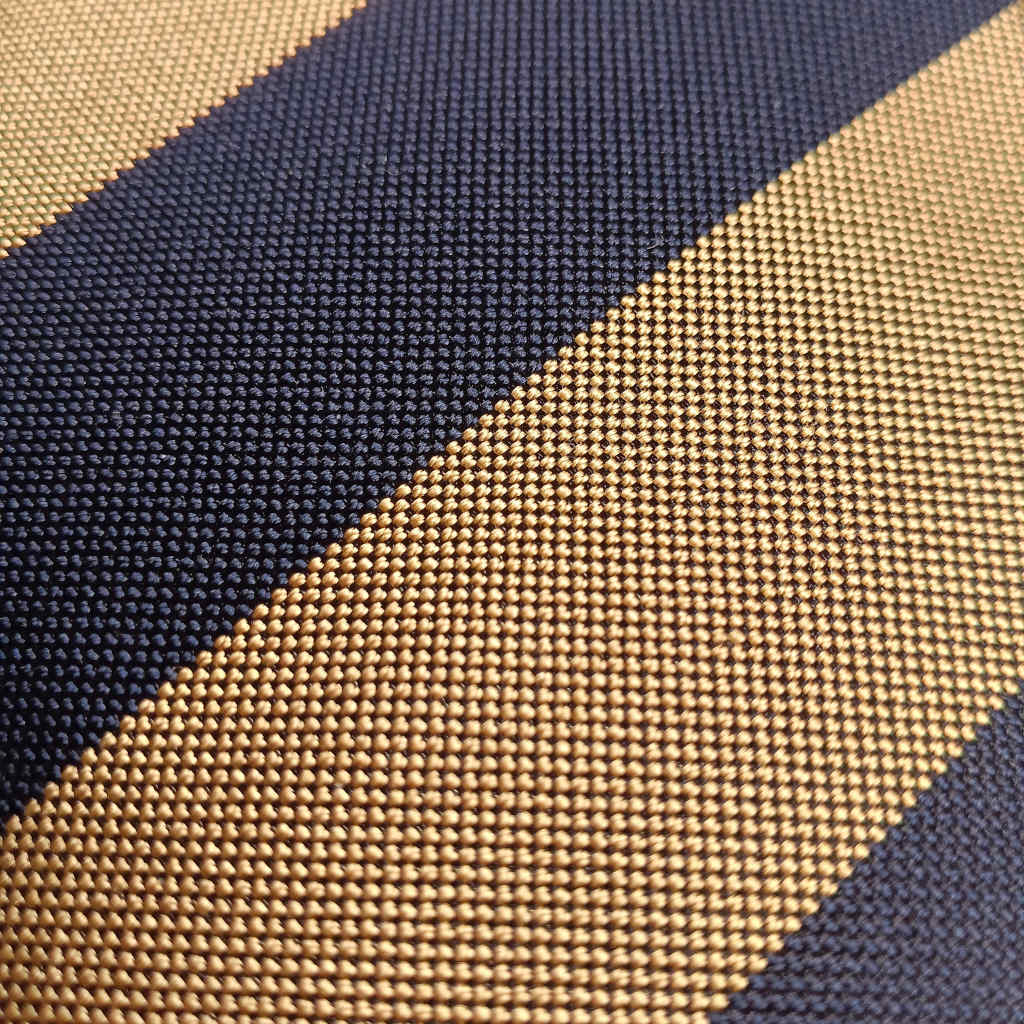 ケントアベニュー(Kent Ave) レジメンタルタイ ネクタイ メンズ ビジネス おしゃれ ギフト 人気 シルク100％ ゴールド×ネイビー kt2r2