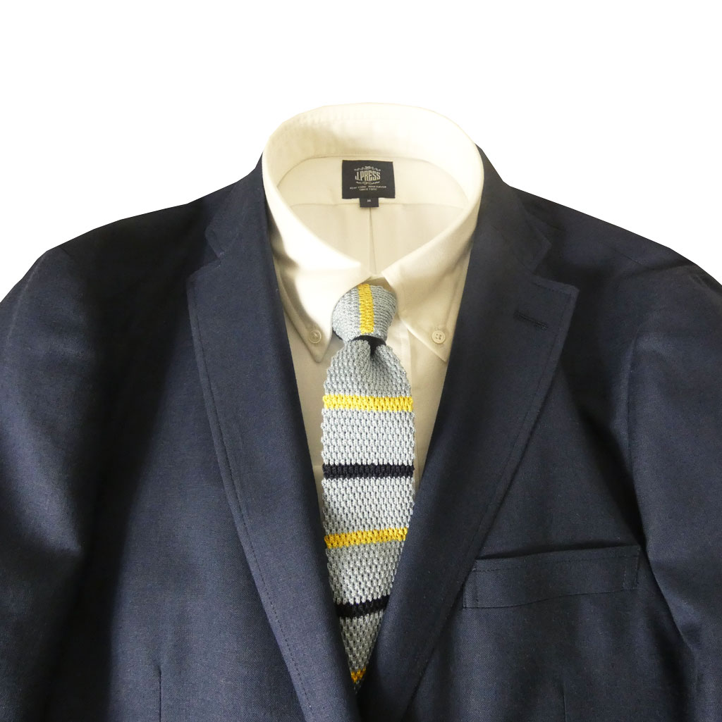 【お取り寄せ商品】 ダディコスタ(Dady Costa) 春夏 2つボタン 麻混ジャケット メンズ ネイビー 2713   AB5 AB6 