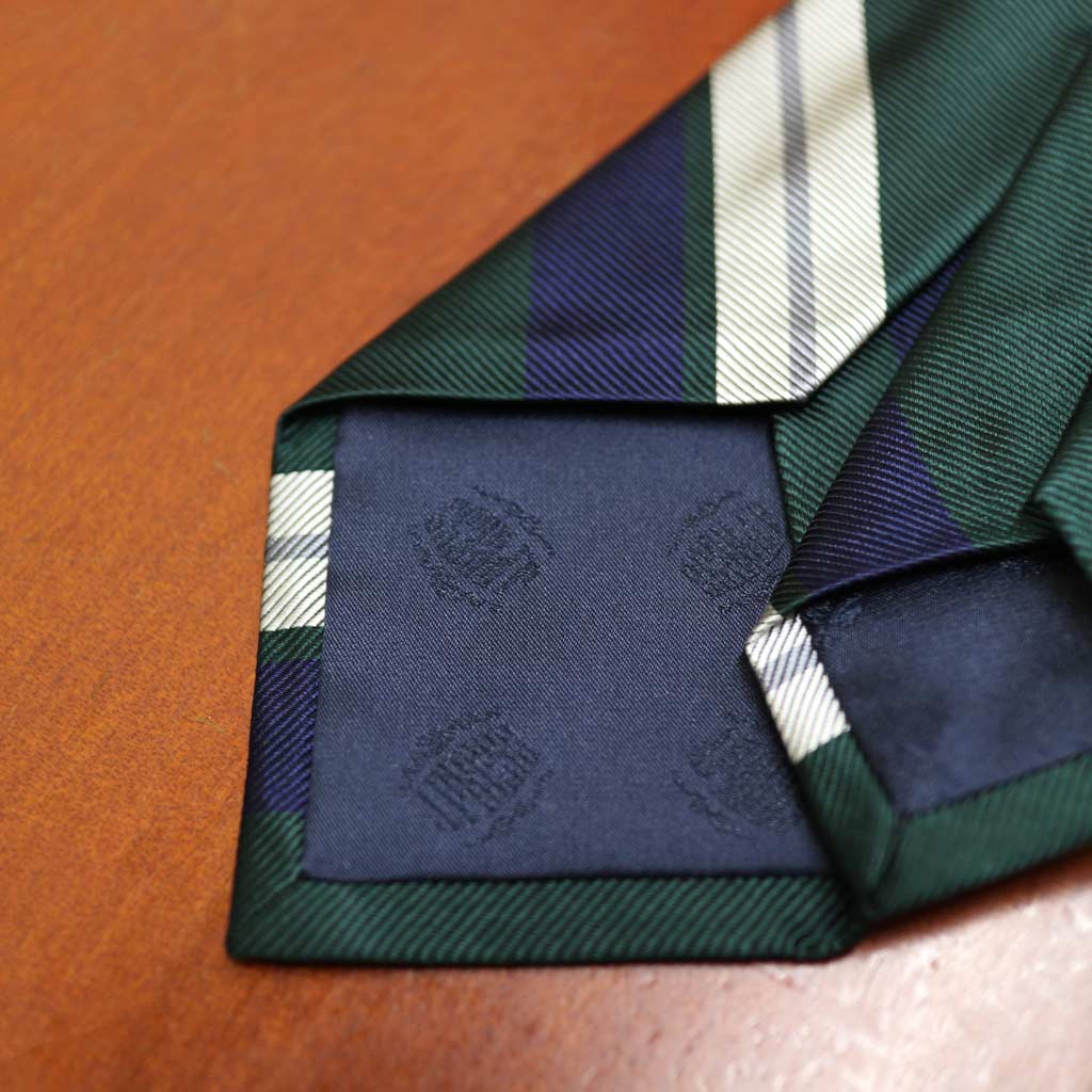 J.PRESS(ジェイプレス) レジメンタル ネクタイ ツイルストライプコレクション グリーン系 0160