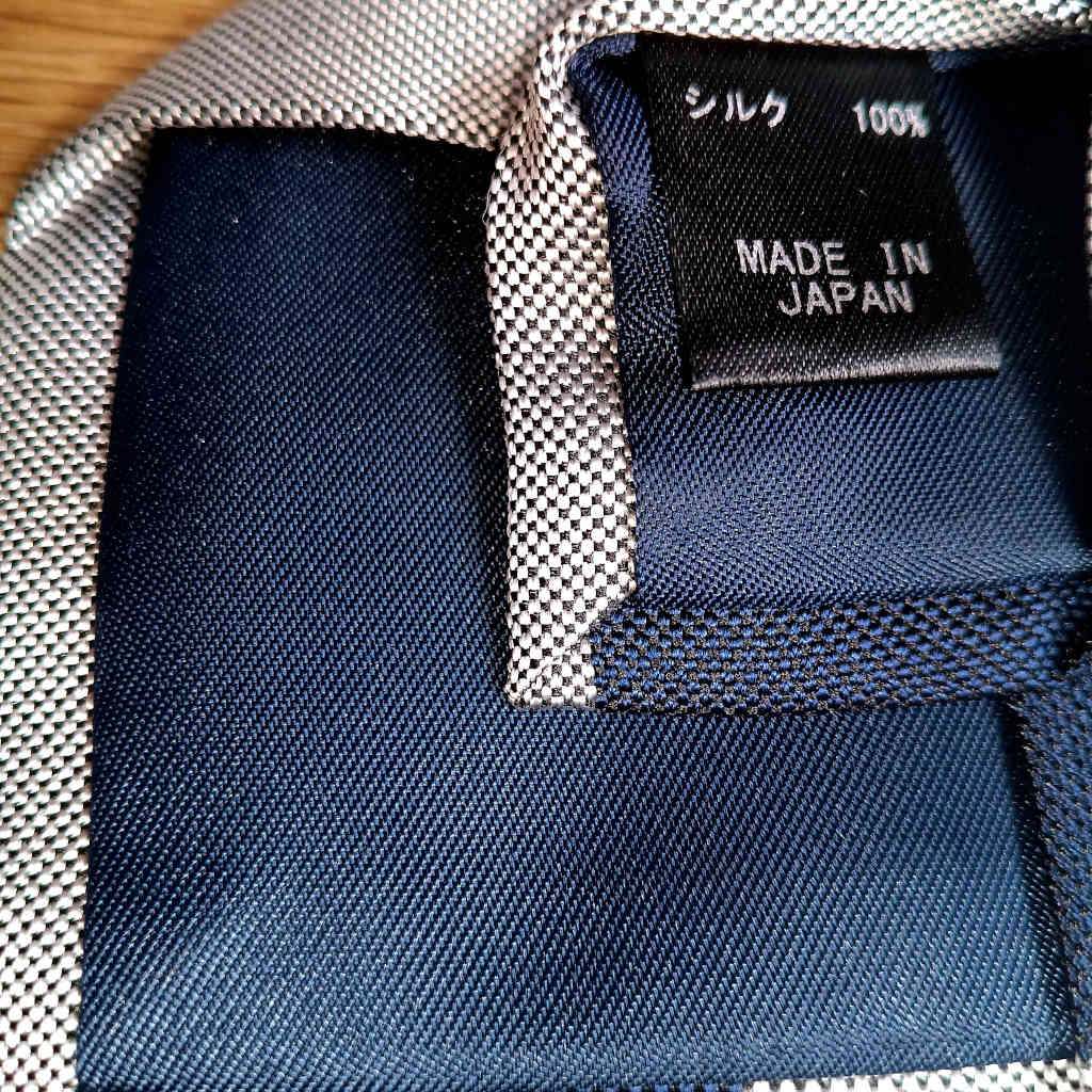 ケントアベニュー(Kent Ave) レジメンタルタイ ネクタイ メンズ ビジネス おしゃれ ギフト 人気 シルク100％ シルバー×ネイビー kt2r3