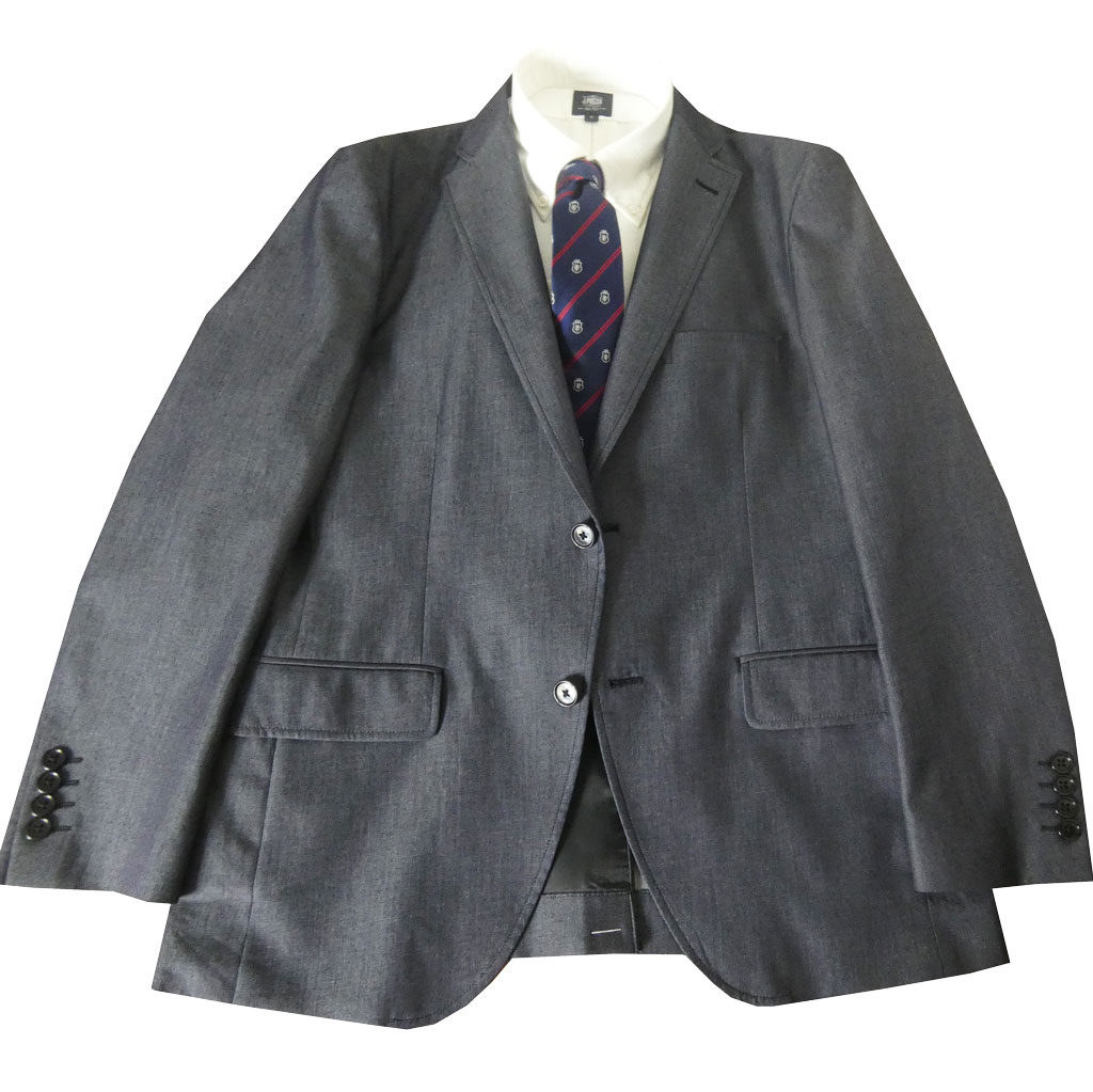 【お取り寄せ商品】 ダディコスタ(Dady Costa) 春夏 2つボタン デニム調ジャケット メンズ グレーシュネイビー 3113   AB5 AB6 AB7 AB8