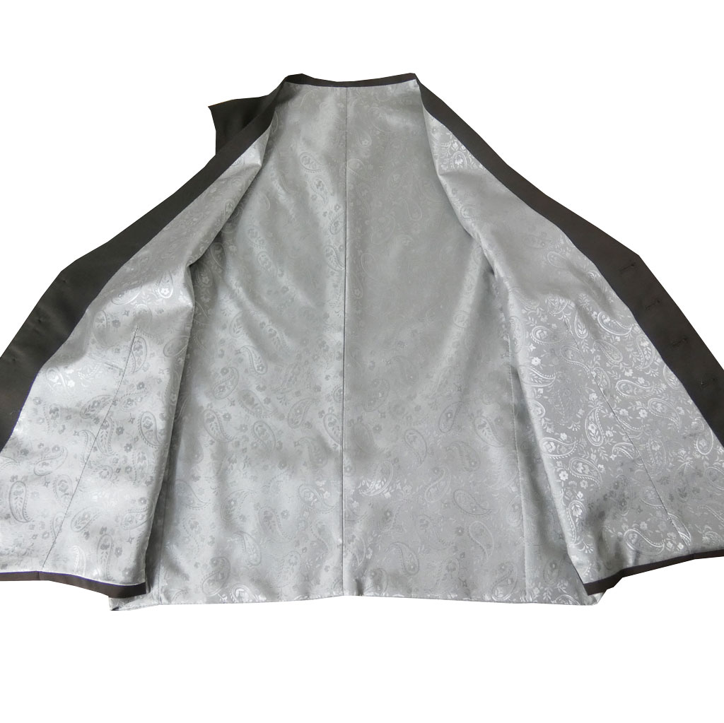 メンズ 春夏秋 スリーピース 2つボタン ダディコスタ(Dady Costa) ビジネス グリーン×ブラウン イリデッセント 0033  AB5 AB6 AB7