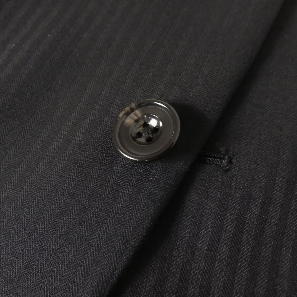 【お取り寄せ商品】FICCE（フィッチェ）春夏秋 スリーピース スーツ ブラック シャドーヘリンボーン 0809　Y3 Y4 Y5 Y6 Y7 Y8 A4 A5 A6 A7 A8 AB4 AB5 AB6 AB7 AB8 BB5 BB6 BB7 BB8