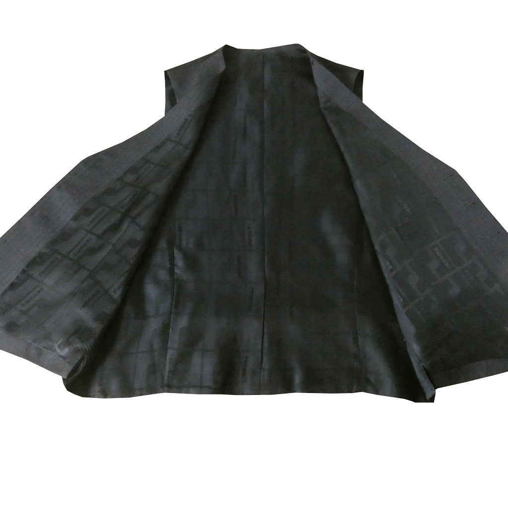【お取り寄せ商品】renoma PARIS（レノマ パリス）春夏秋 スリーピース スーツ チャコールグレー ストライプ 3818　AB4 AB5 AB6 AB7