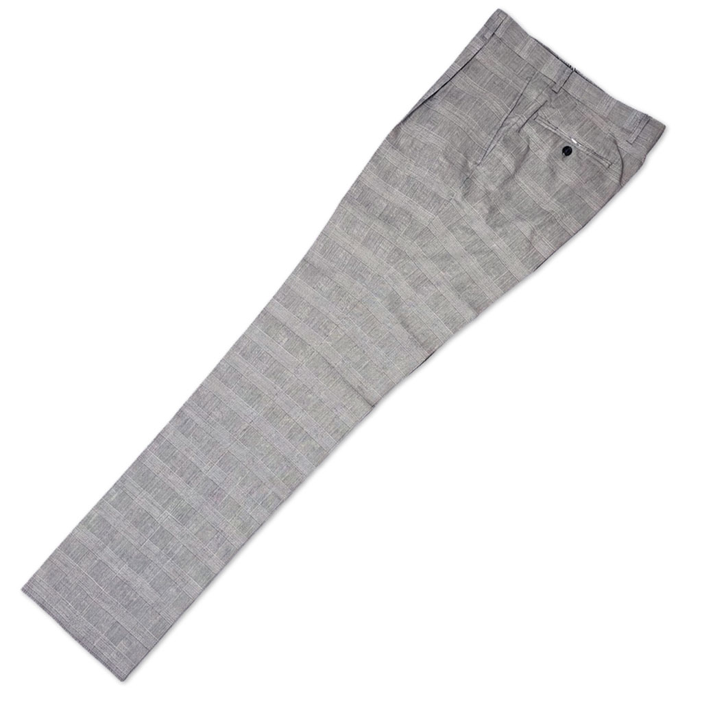 OXFORD CLASSIC スラックス メンズ 春夏秋 ウォッシャブル パンツ ワンタック ウール混  グレンチェック 0108 76cm 79cm 82cm 85cm 88cm 91cm 94cm 97cm 110cm