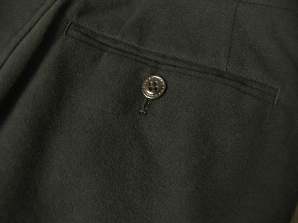 OXFORD CLASSIC PremiumLine コットンパンツ メンズ 秋冬 モールスキン ノータック ブラック 2809 78cm 80cm