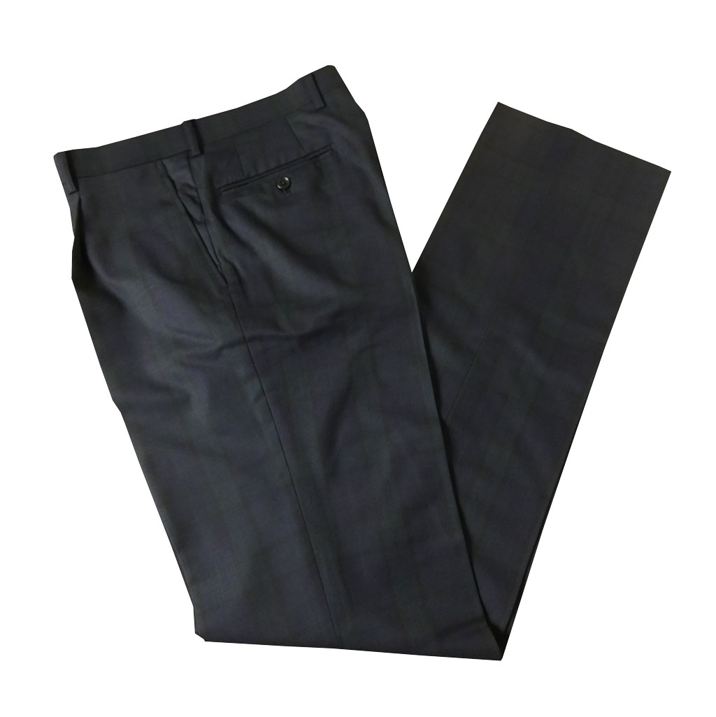 OXFORD CLASSIC スラックス メンズ 春夏秋 ウォッシャブル パンツ ワンタック ウール混 ブラックウォッチ  0078  76cm 79cm 82cm 85cm 88cm 91cm 94cm 97cm 100cm 105cm 110cm