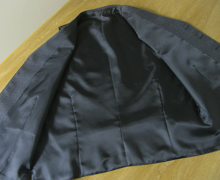 Theo Dore(セオドール) オッドベスト ジレ メンズ 秋冬春 ウール100％ グレンチェック チャコールグレー  A4