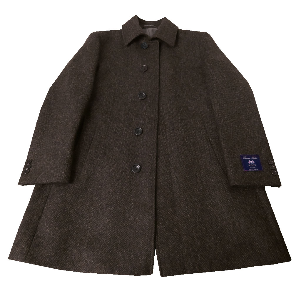 Oxfordclassic 秋冬物 メンズ ツイード ステンカラー コート Moon社製生地使用 ブラウン ヘリンボーン 0358 3l コート アウター トラッドハウス フキヤ Oxfordclassic 秋冬物 メンズ ツイード ステンカラー コート Moon社製生地使用 ブラウン ヘリンボーン 0358 3l コート アウター トラッドハウス フキヤ