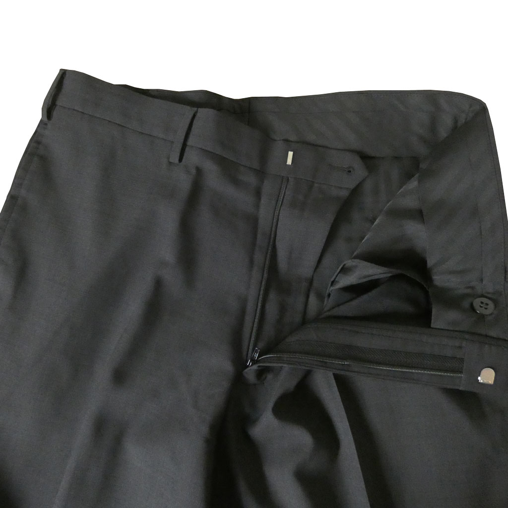 メンズ ジェイプレス (J.PRESS） 春夏 ノータック パンツ スラックス チャコールグレー無地 8004  79cm 82cm 85cm 88cm 91cm 94cm