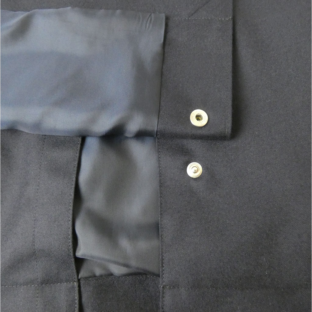 ジェイプレス (J.PRESS) ライナー付きジップアップ ブルゾン ネイビー 2075   L