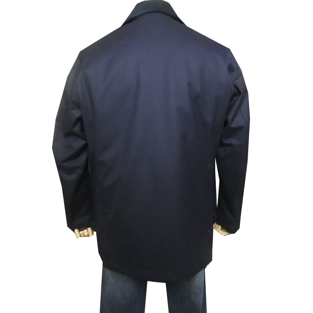 ジェイプレス (J.PRESS) ライナー付きジップアップ ブルゾン ネイビー 2075   L