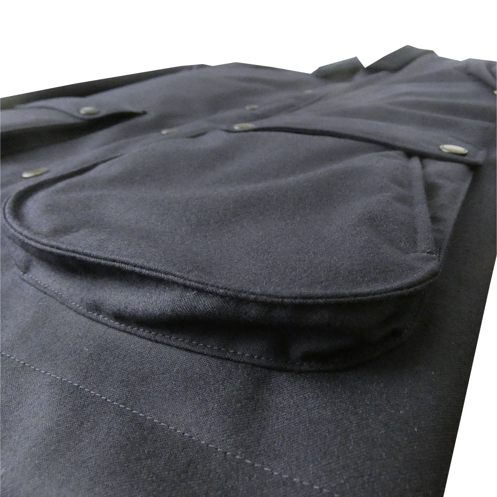 ジェイプレス (J.PRESS) ライナー付きジップアップ ブルゾン ネイビー 2075   L