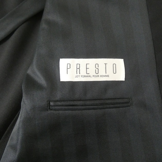 PRESTO 礼服 メンズ 春夏秋用 ダブルフォーマル アジャスター付き PR8000  A7サイズ
