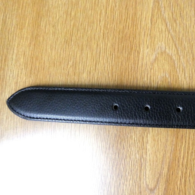 J.PRESS シボレザーベルト 黒 フリーサイズ 1005 : TRAD HOUSE