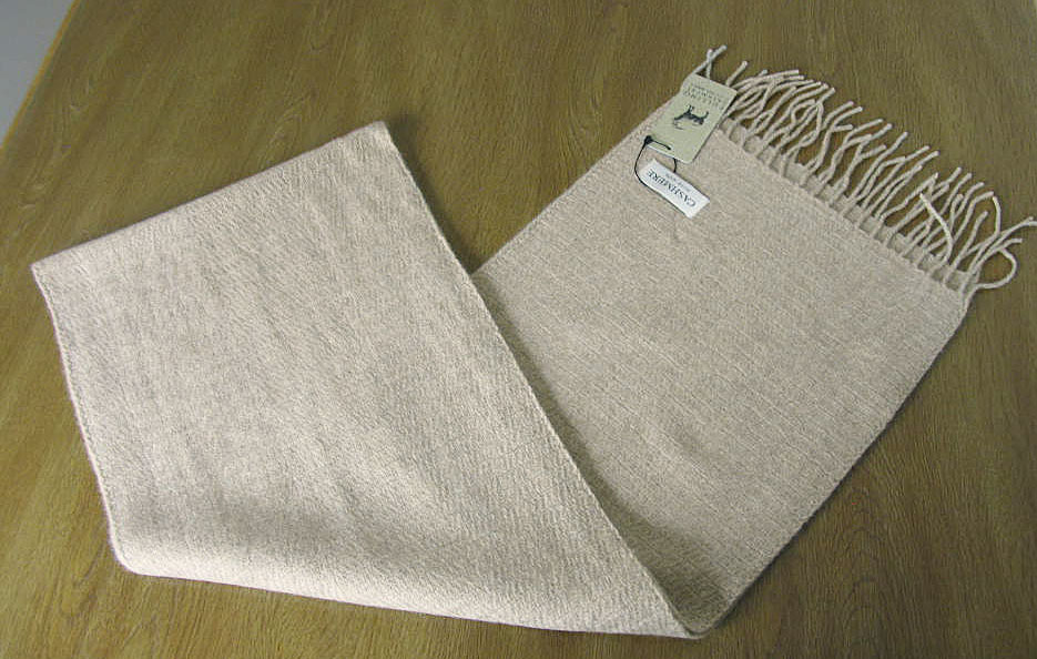 マフラー 秋冬 カシミヤ100% ベージュ系 SG39