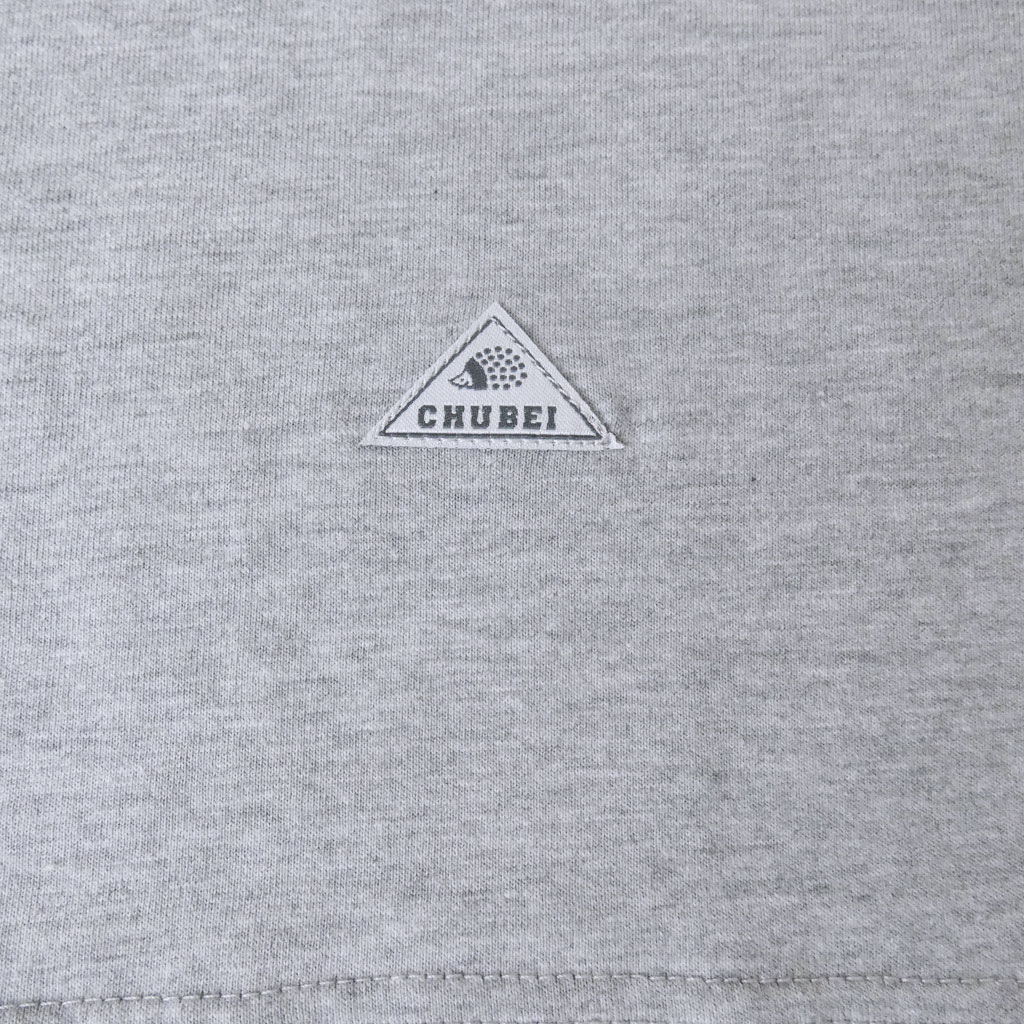 CHUBEI(チュウベイ) クルーネック Tシャツ メンズ 春夏 半袖 グレー 4897　M