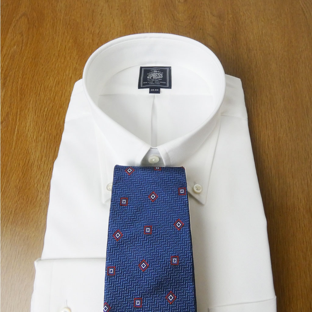 J.PRESS(ジェイプレス) ネクタイ 絹100% 紺系 小紋 TR08 | ネクタイ