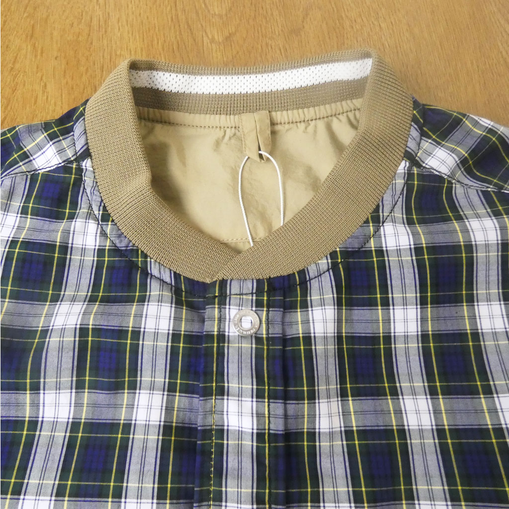 J.PRESS(ジェイプレス) マルチチェック×ナイロンタフタワッシャー リバーシブルシャツ 3365  L