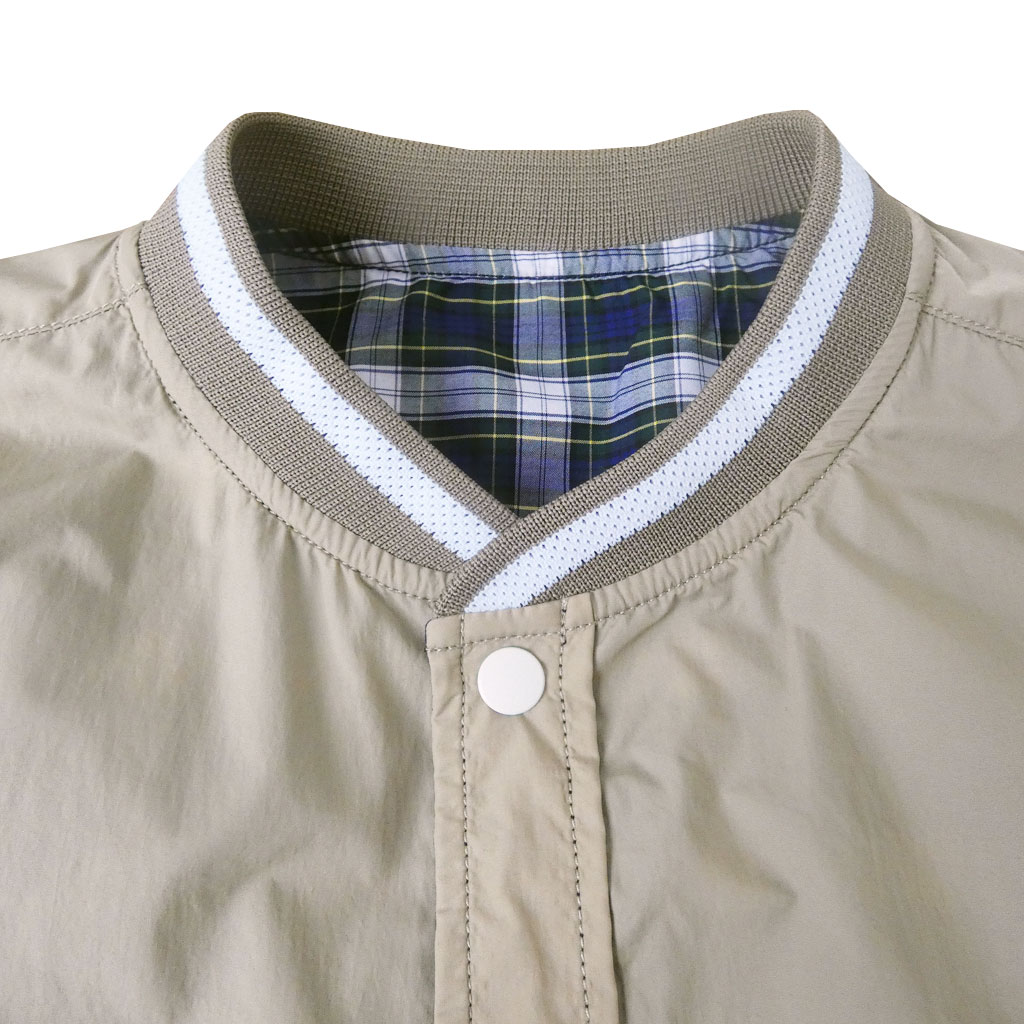 J.PRESS(ジェイプレス) マルチチェック×ナイロンタフタワッシャー リバーシブルシャツ 3365  L