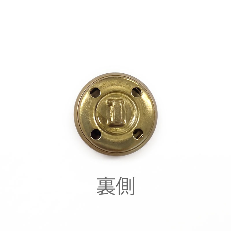 ブレザー・ジャケット用替え金ボタン メンズ 大=直径2cm ×3個セット