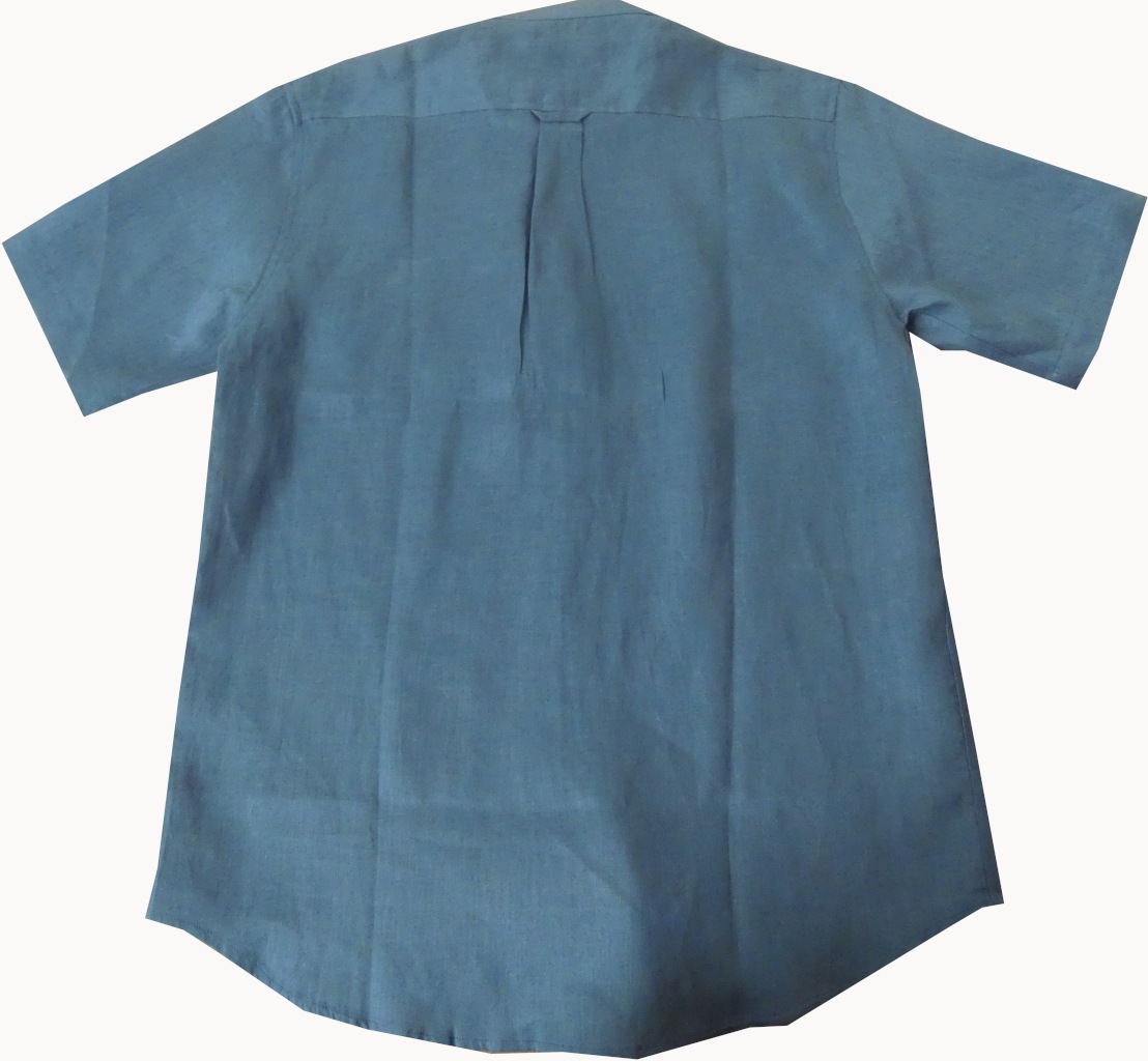 bibiy. ブルー半袖シャツ TOPS｜Bibiy.