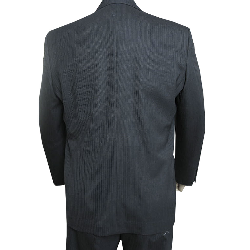 スーツ メンズ 春夏 シングルスーツ 2つボタン ミユキ(MIYUKI) 御幸 ビジネススーツ ストライプ  チャコールグレー 0223 BB4