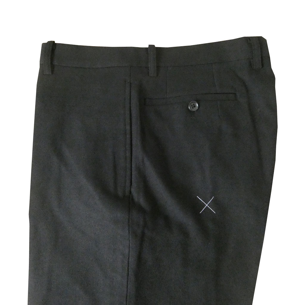HAI-VASERON 秋冬春 ノータックパンツ ストレッチ ブラック   5103 　76cm 79cm 82cm 85cm 88cm 91cm 94cm 97cm