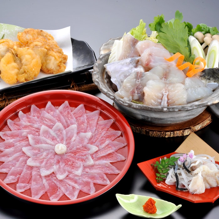 ふぐ冬の懐石（2人前）