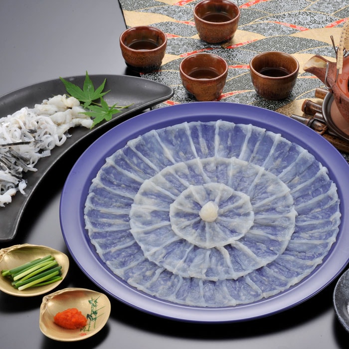 とらふく刺身古式引き（4人前）