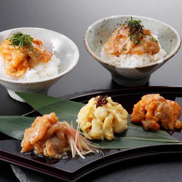 父の日ギフト ふぐ小分け 丼ぶり・珍味セット(６食入)