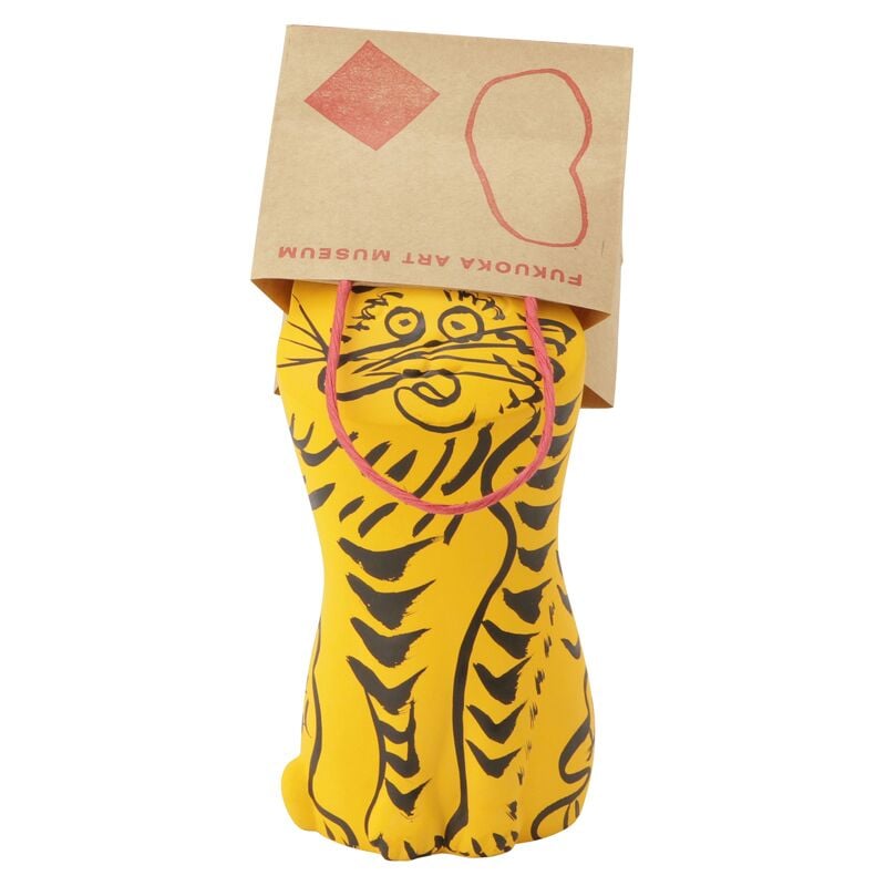 福かぶり猫 虎図