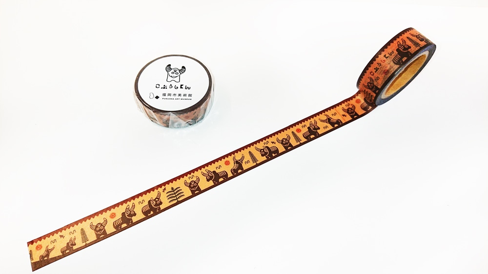 デコレーションテープ こぶうしくん(15㎜幅)