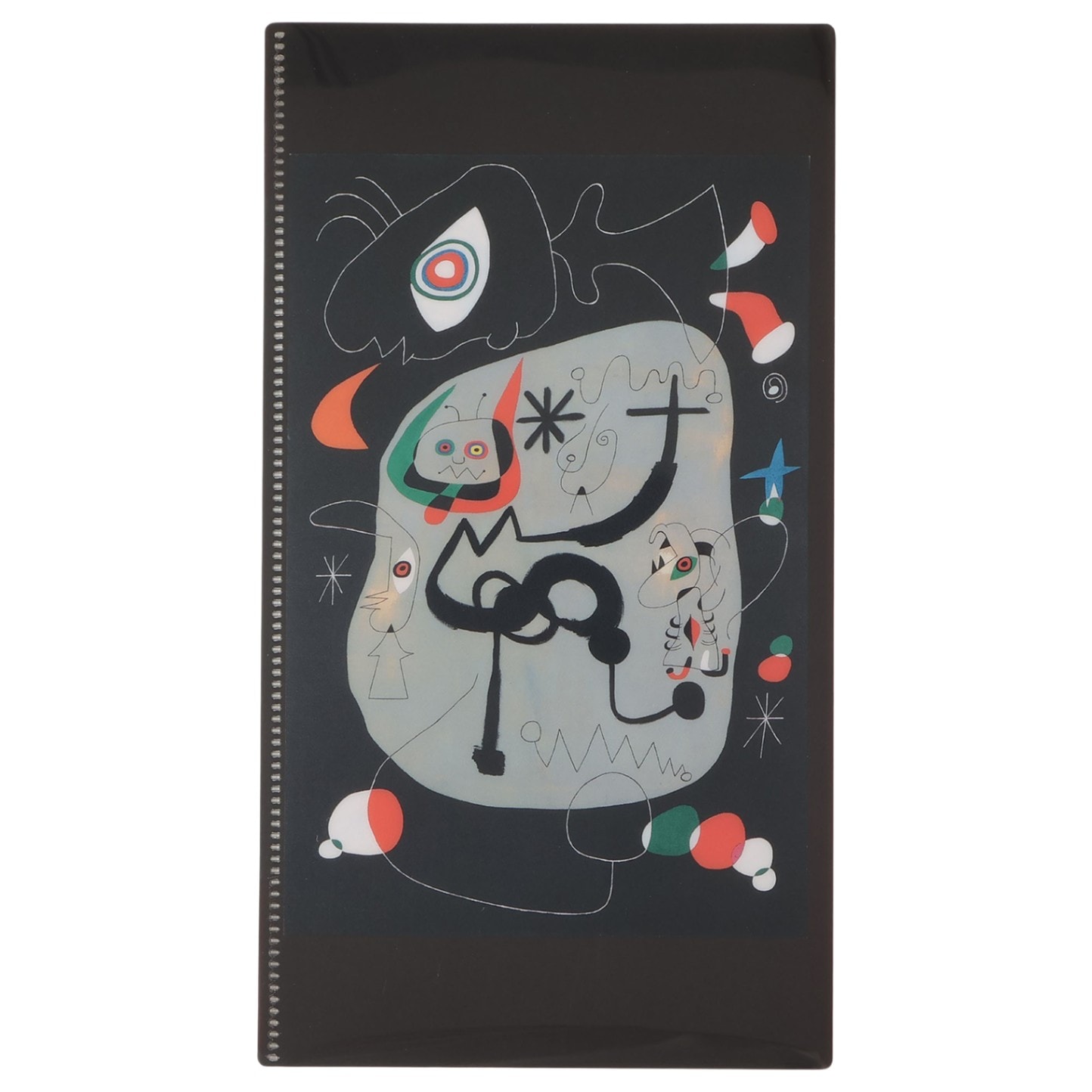 マスクケース　ジョアン・ミロ《ゴシック聖堂でオルガンを聞いている踊り子》