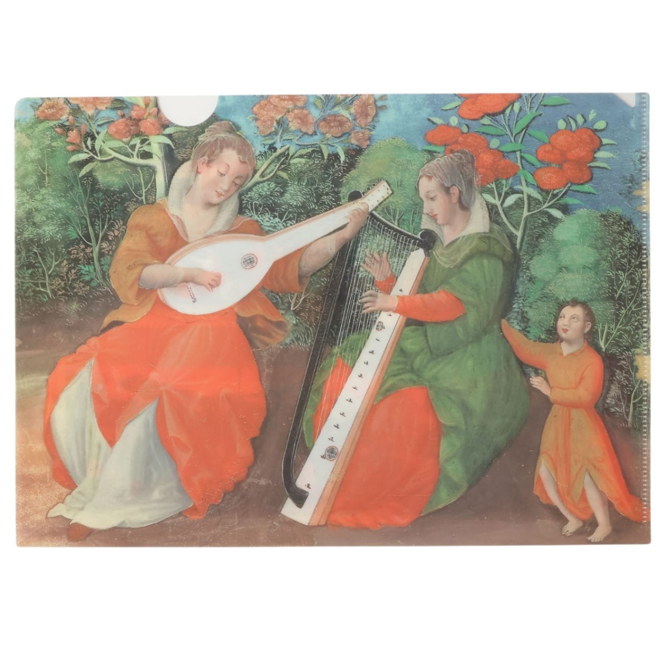 A4クリアファイル　重要文化財《泰西風俗図屏風》