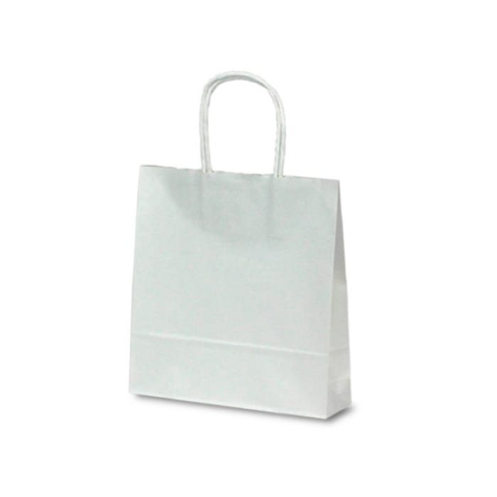手提袋　Ｔ－Ａ５　白無地　＃１５３６