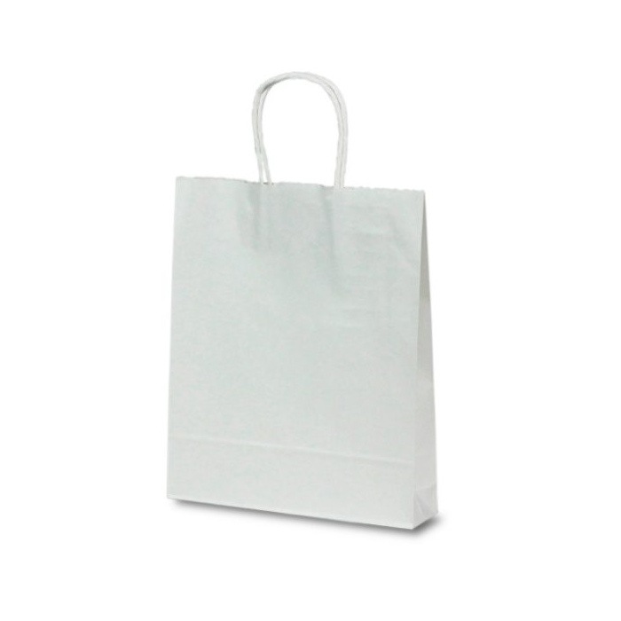 手提袋　Ｔ－Ａ４　白無地　＃１５４０