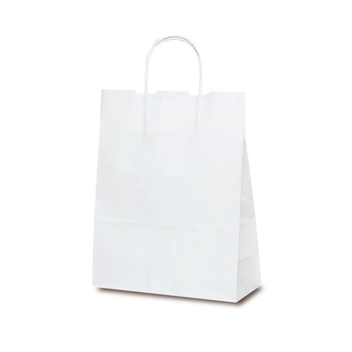 手提袋　Ｔ－Ｘ　白無地　＃１５９０