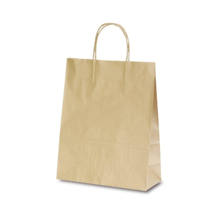 手提袋　Ｔ－Ｘ　茶無地　＃１５７６