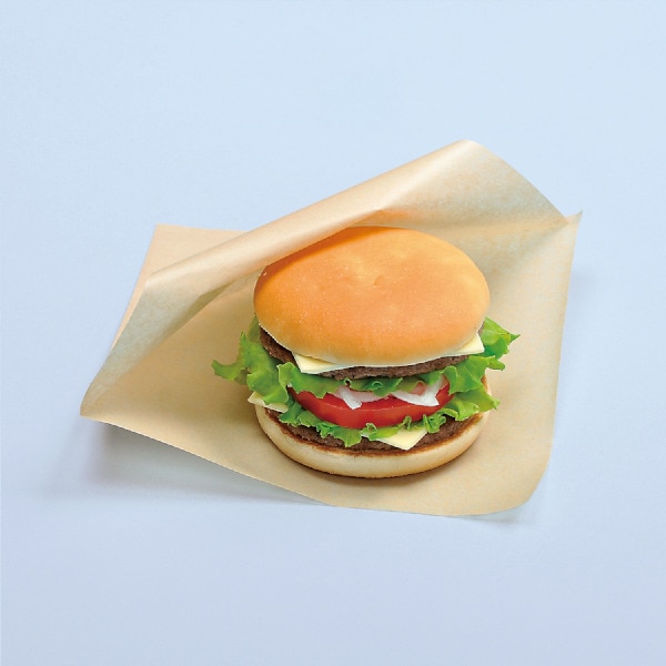 バーガー袋　№１８　未晒無地